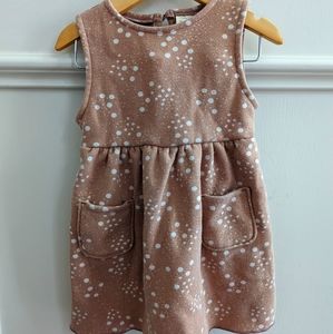 Zara Cozy Dotted Dress 2-3T
